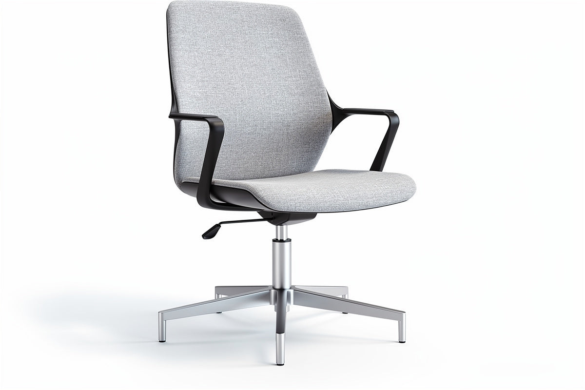 **Ergonomische bureaustoel met verstelbare hoogte en moderne uitstraling**